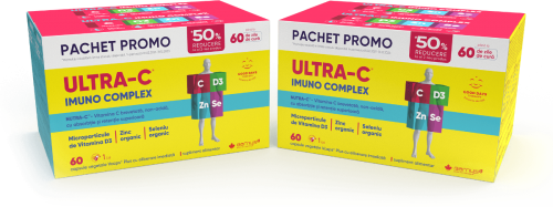 ULTRA-C® IMUNO COMPLEX 2 PACHETE PROMO (1+50% reducere la al doilea produs)